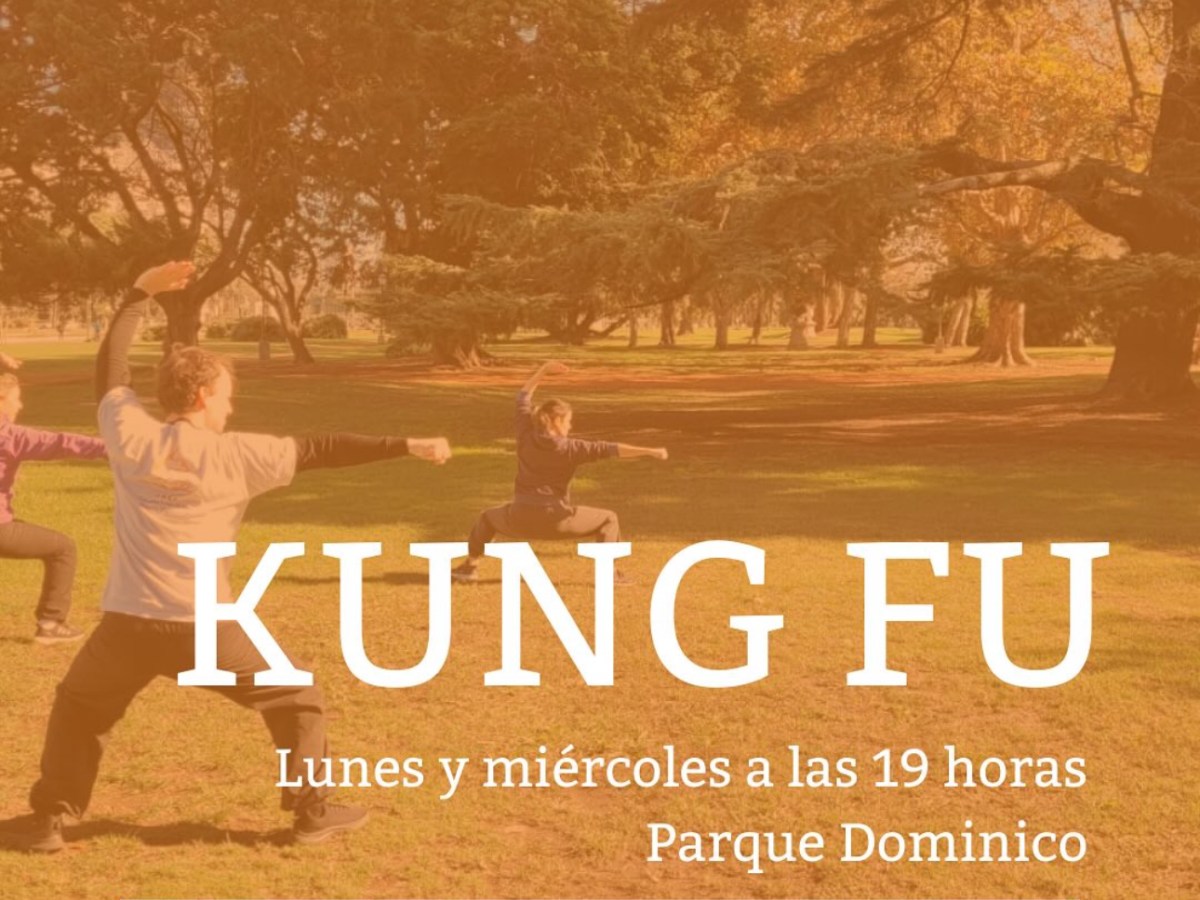 Nueva sede de Shaolin Tradicional en Parque Domínico | Clases gratuitas los lunes y miércoles a las&nbsp;19hs